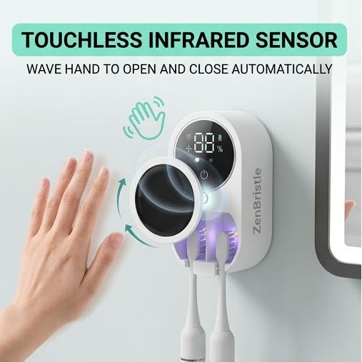 ZenBristle™ Auto-Sensor UVC Sterilizer
